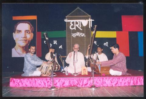 Pt Arun Kashalkar performing in Gharana Sammelan, Kolhapur